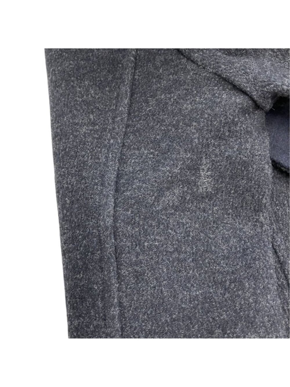 Chanel 00A Vintage Wool Cropped Jacket Wrap Skirt Set Chocol Gray - Picture 9 of 15